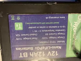 Lowrance eller retter batteri til