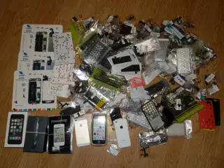 Stort lot med div. iPhone 5, 5S, 5C og div. dele.