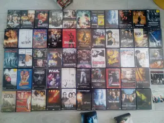 Dvd sortiment+10danske