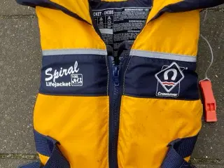 Sikkerhedsvest  SPIRAL  Med krave Str. barn 