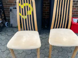 2 spisebordstole
