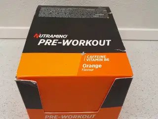 4 kasser Nutramino Pre-workout