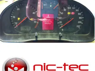 Passat 3b m. stor MFA Speedometer / Kombi Instrument Rep.