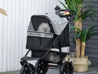 Klapvogn Til Hunden Sille