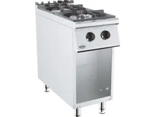 Industri gaskomfur 2 brænder B400 x D900 x H900 mm