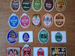 FAXE BRYGGERI - 18 Flaske Etiketter  