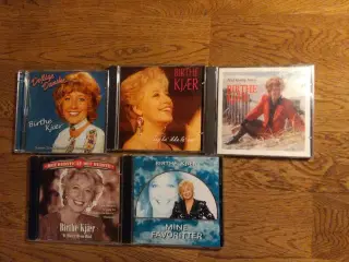 Birthe Kjær cd'er