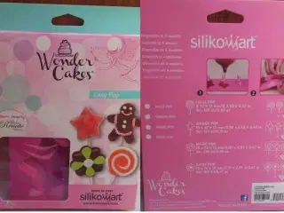Silikomart stjernebageform til Popcakes..