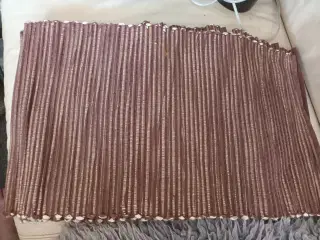 2 FLOTTE KLUDETÆPPER 33X118 CM 100% BOMULD