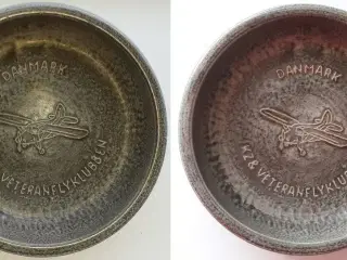 Johgus keramikplatte fra KZ & Veteranflyklubben