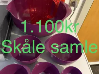 Rosti Margthe skåle lilla sælges