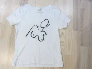 Str. XS, t-shirt m. broderi