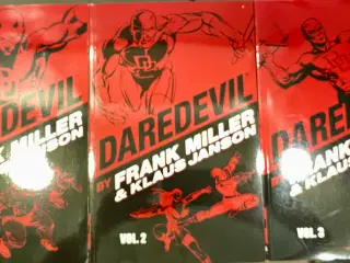 DAREDEVIL vol. 1,2 & 3 tegneserier 