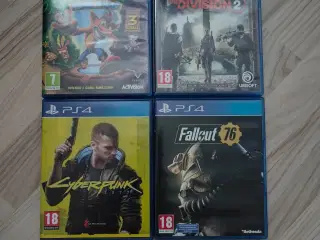 Ps4 spil (udlejes)