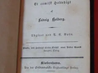 Ludvig Holberg: Peder Paars - Et comisk Heltedigt