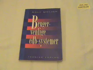 Brugervenlige EDB Systemer