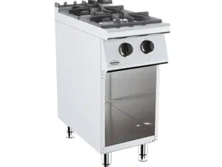  Industri Gaskomfur gulvmodel 2 brænder – 2x 6,5kW