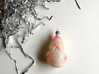 Vintage juleornament, pastel julemand