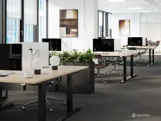 Kontor på 1.017 m² med skønt lysindfald