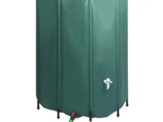 Sammenklappelig regnvandsbeholder med hane 1250 l