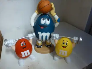 Figur i plast til Slik M&M
