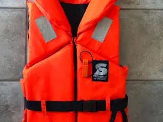 Redningsvest Secumar Bravo, 100N, 80-120 kg.