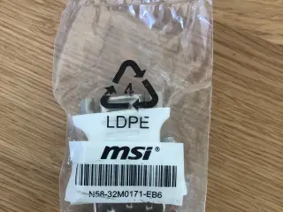 DVI til VGA MSI Adapter N58-32m0171-eb6