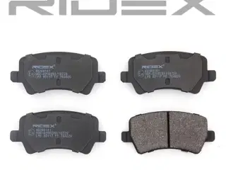 RIDEX bremseklodser, bag (402B0141)
