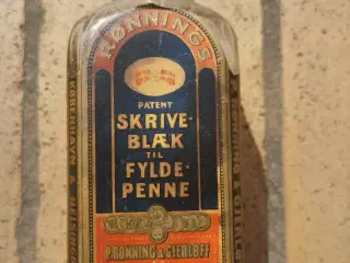 Rønnings Skrive Blæk Flaske