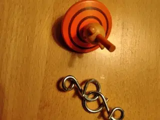 Snurretop og puzzle