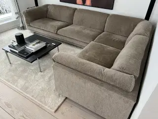 Eilersen hjørnesofa model Tub - kun 2 år gammel