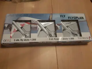Flysamling 3 stk skala 1:80
