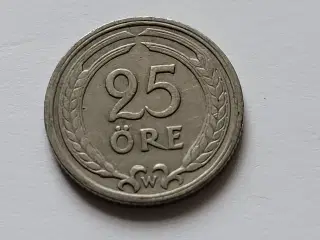 Sverige, 25 øre Gustav V, 1921
