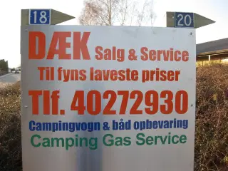 Nye Campingvogns dæk 185  R14