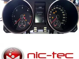Golf 6 Speedometer / Kombi Instrument Rep.