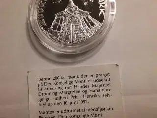 Sølvmønt 200kr
