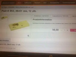 SPAR 33% af NY-PRIS Post-it blokke 