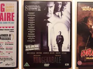Blandede brugte dvd'er i original cover sælges