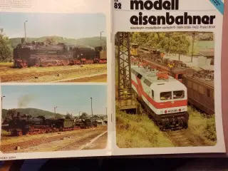 Modelbaneblad 80 forskellige numre