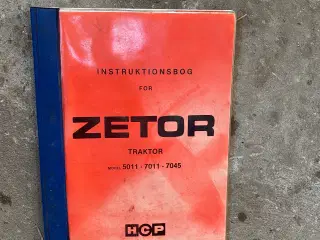 Zetor instruktionsbog 🌞