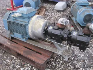 Hydr. pumper ventiler
