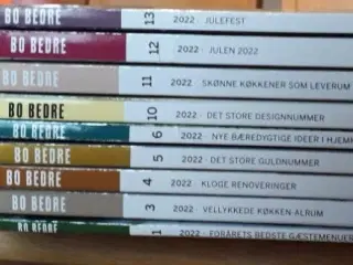 Bo Bedre magasiner 2025 2024 2023 2022 og 2021