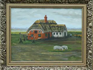 Maleri af Henning Bjørn (f.1928-)