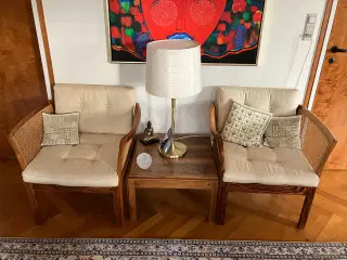 2 stk. Illum Wikkelsøe, “Plexus” & 1 bord sælges