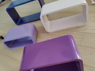 4 stk svæve hylder 