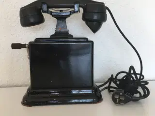 Gammel retro telefon.