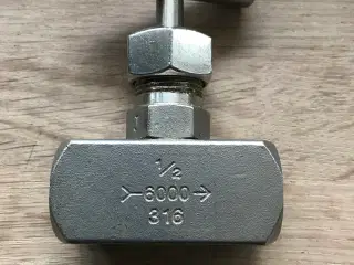 Højtryks nåleventil Type JY-6000
