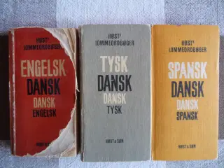 Høst lommeordbøger