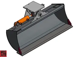 JST Planerskovl E-KPS1 kipbar med 1cyl., 100-120 cm.