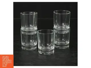 Snapseglas (str. 5 styk. ø 4 cm. længde, 4,5 cm)
